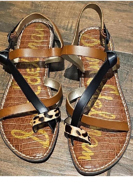 Sam Edelman Shoes - Sam Edelman Leopard Print Sandals
